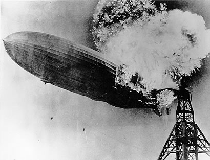 požár vzducholodi Hindenburg